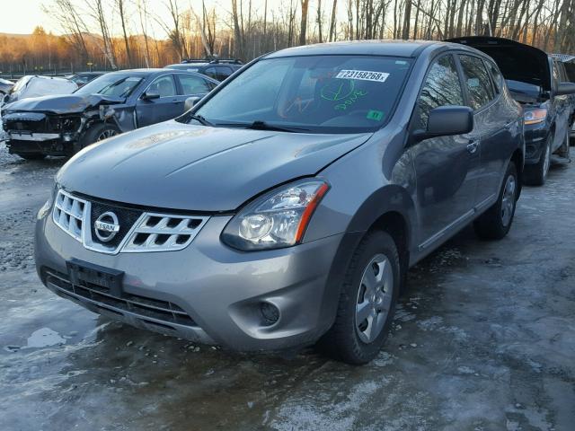 JN8AS5MV6EW703869 - 2014 NISSAN ROGUE SELE GRAY photo 2