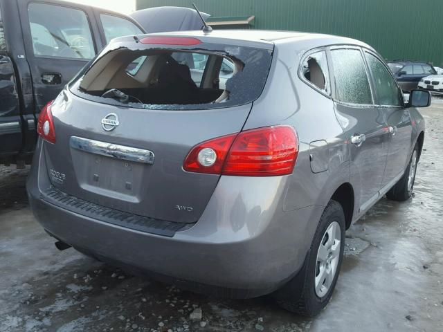 JN8AS5MV6EW703869 - 2014 NISSAN ROGUE SELE GRAY photo 4