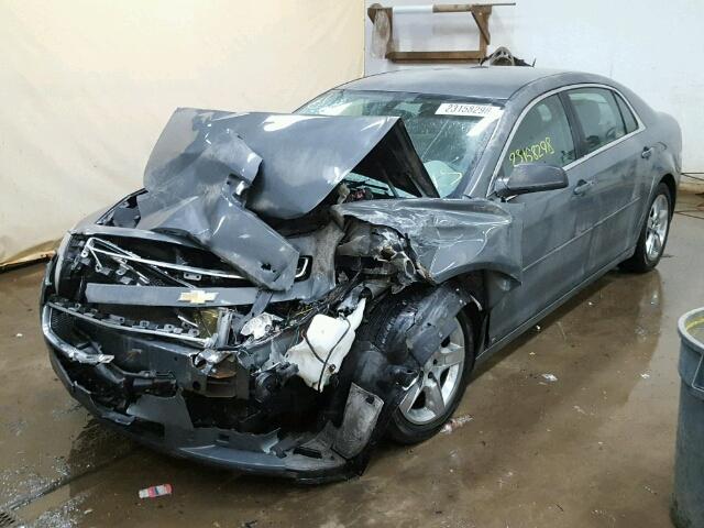 1G1ZG57B19F230611 - 2009 CHEVROLET MALIBU LS GRAY photo 2