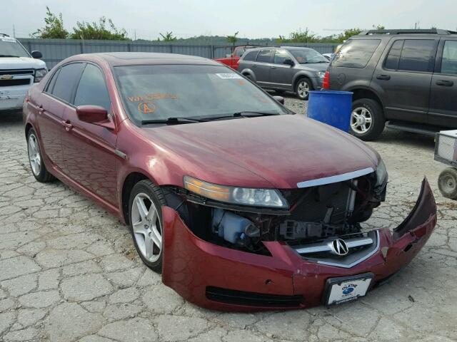 19UUA662X5A039031 - 2005 ACURA TL MAROON photo 1