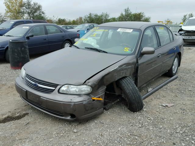 1G1NE52J8Y6200202 - 2000 CHEVROLET MALIBU LS Qəhvəyi foto 2