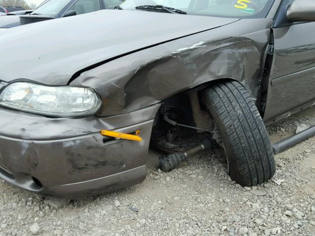 1G1NE52J8Y6200202 - 2000 CHEVROLET MALIBU LS Qəhvəyi foto 9