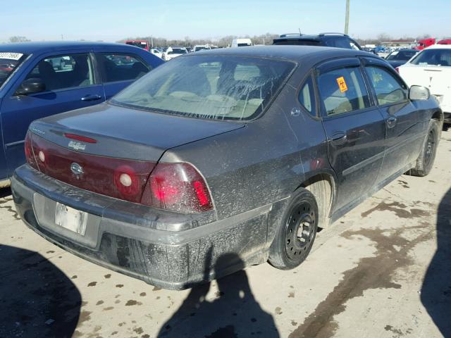 2G1WF52E529124300 - 2002 CHEVROLET IMPALA TAN photo 4