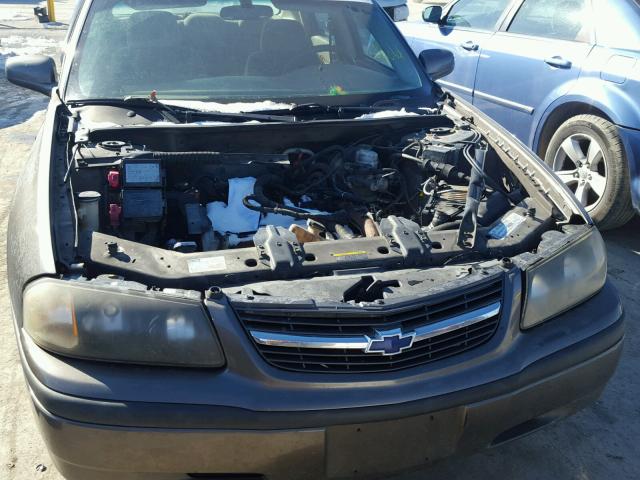 2G1WF52E529124300 - 2002 CHEVROLET IMPALA TAN photo 9