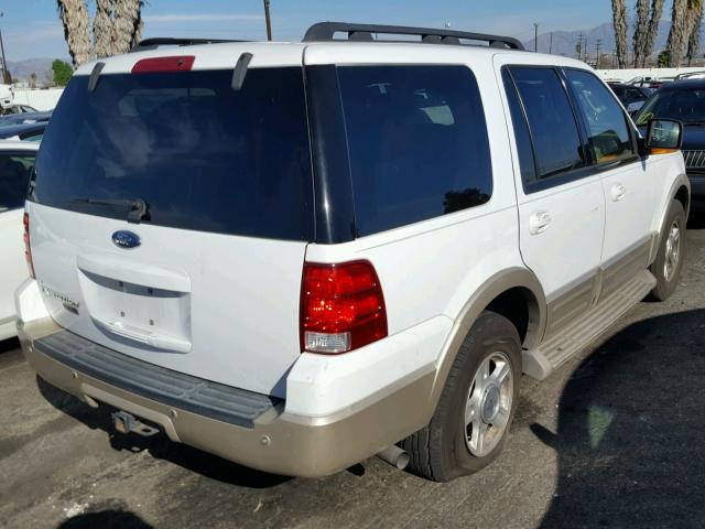 1FMFU17595LA59751 - 2005 FORD EXPEDITION WHITE photo 4