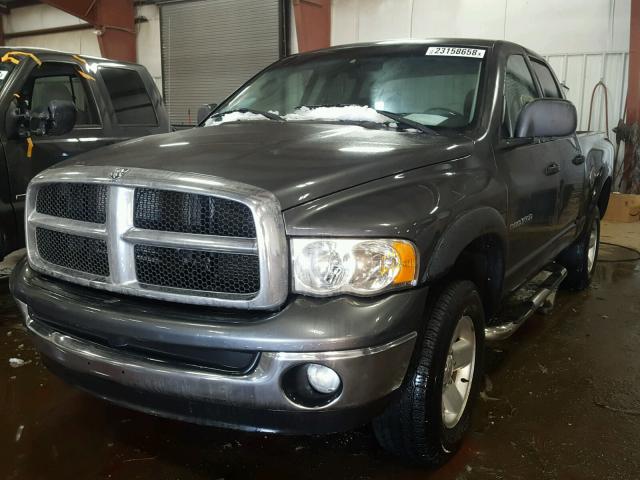 1D7HU18N13S286923 - 2003 DODGE RAM 1500 S GRAY photo 2