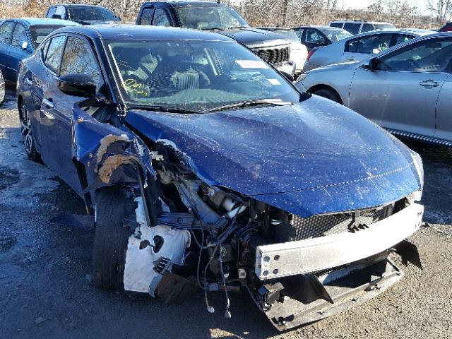 1N4AA6AP8HC439916 - 2017 NISSAN MAXIMA 3.5 BLUE photo 1