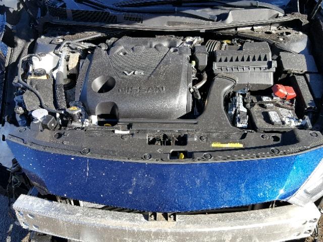 1N4AA6AP8HC439916 - 2017 NISSAN MAXIMA 3.5 BLUE photo 7