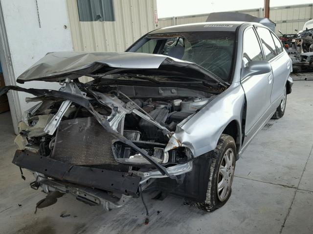 4A3AA46G53E176527 - 2003 MITSUBISHI GALANT ES GRAY photo 2