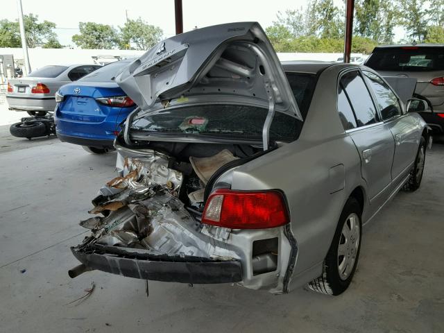 4A3AA46G53E176527 - 2003 MITSUBISHI GALANT ES GRAY photo 4