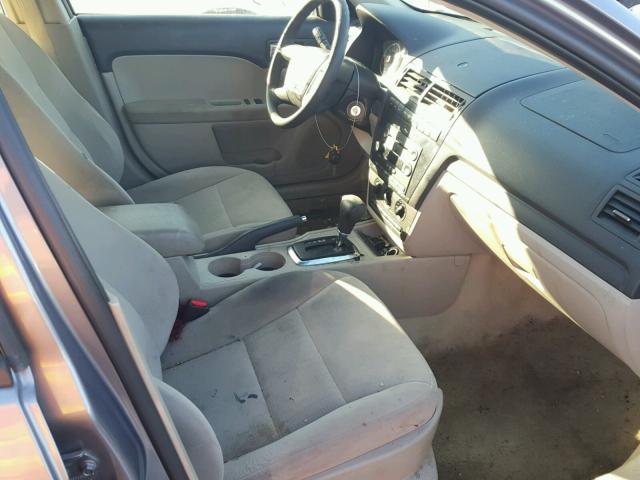 3FAHP07197R111238 - 2007 FORD FUSION SE GRAY photo 5