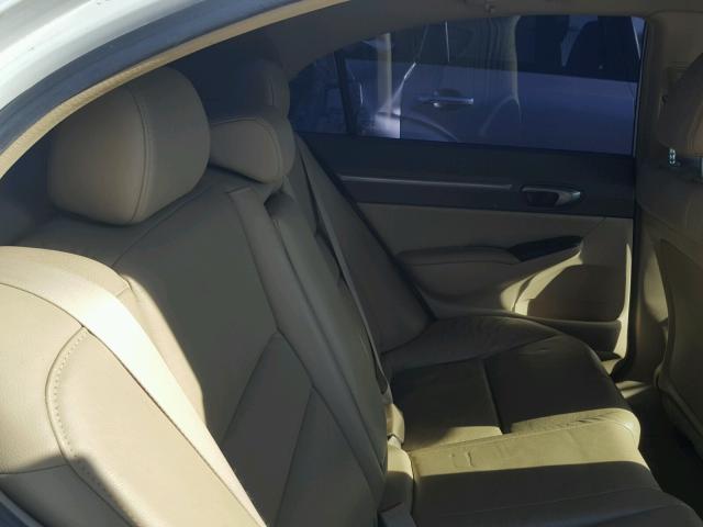 2HGFA16978H502922 - 2008 HONDA CIVIC EXL 白色 照片 6