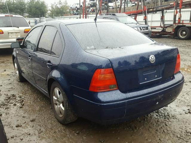 3VWRK69M83M021445 - 2003 VOLKSWAGEN JETTA GL BLUE photo 3