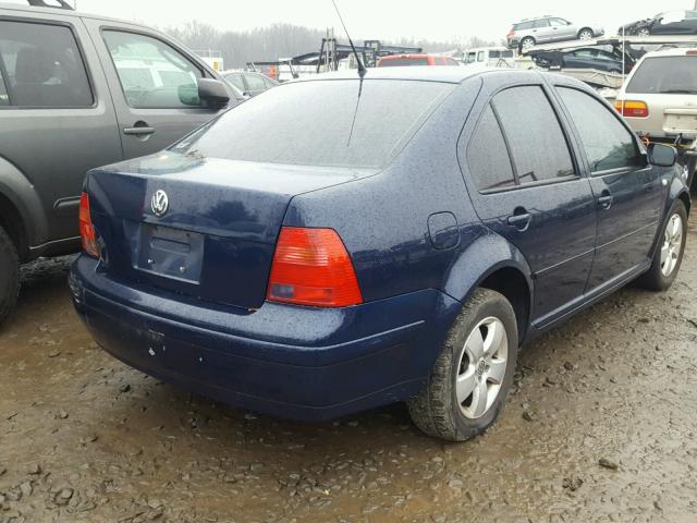 3VWRK69M83M021445 - 2003 VOLKSWAGEN JETTA GL BLUE photo 4