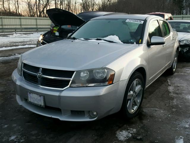 1B3LC76M58N559776 - 2008 DODGE AVENGER R/ SILVER photo 2