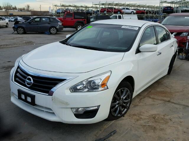 1N4AL3AP6FC456557 - 2015 NISSAN ALTIMA 2.5 WHITE photo 2