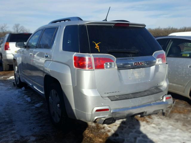 2GKFLZE31E6244901 - 2014 GMC TERRAIN DE SILVER photo 3