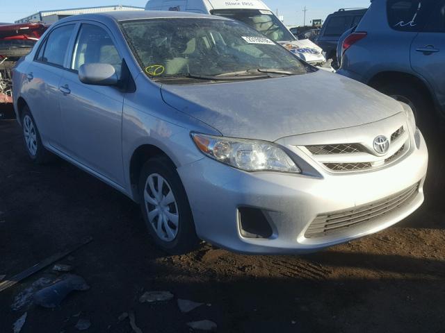 5YFBU4EE3DP190087 - 2013 TOYOTA COROLLA BA SILVER photo 1