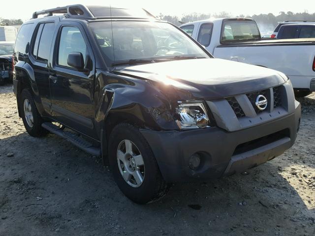 5N1AN08U05C654916 - 2005 NISSAN XTERRA OFF BLACK photo 1