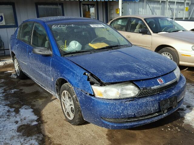1G8AJ52FX4Z142559 - 2004 SATURN ION LEVEL BLUE photo 1