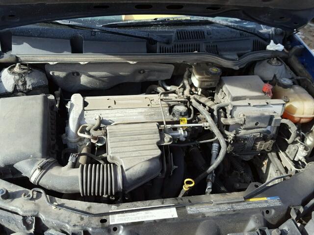 1G8AJ52FX4Z142559 - 2004 SATURN ION LEVEL BLUE photo 7