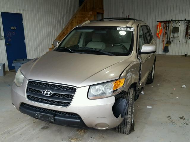 5NMSG13D47H101688 - 2007 HYUNDAI SANTA FE G BEIGE photo 2