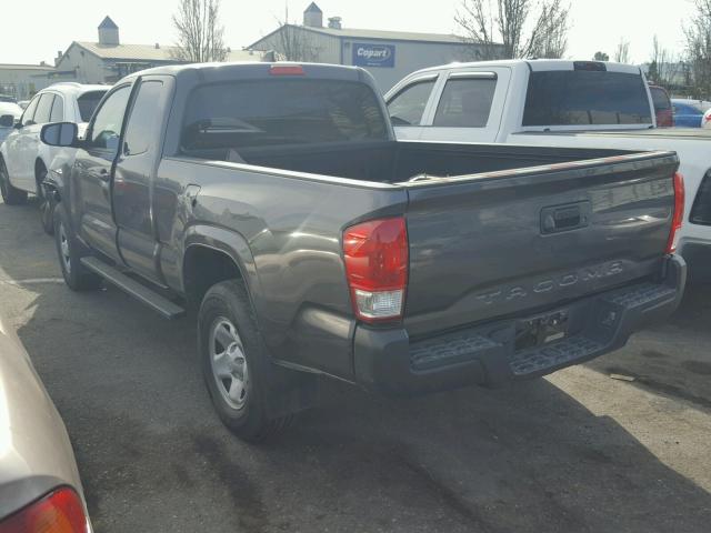 5TFRX5GN2GX071526 - 2016 TOYOTA TACOMA ACC GRAY photo 3