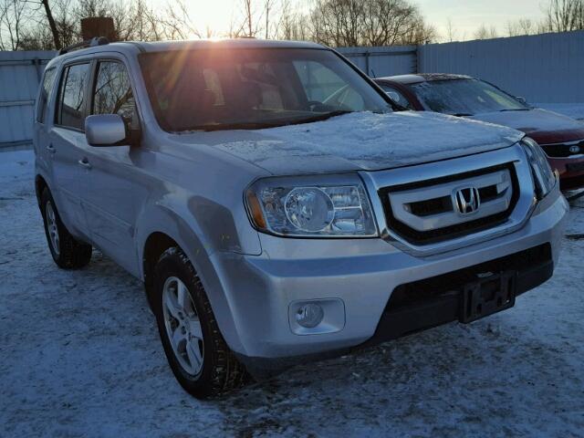 5FNYF4H58BB091113 - 2011 HONDA PILOT EXL SILVER photo 1