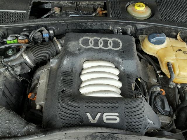 WAUBA34B0XN069784 - 1999 AUDI A6 2.8 QUA BLACK photo 7