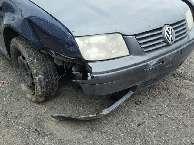 3VWSP69M83M116977 - 2003 VOLKSWAGEN JETTA GLS GRAY photo 9