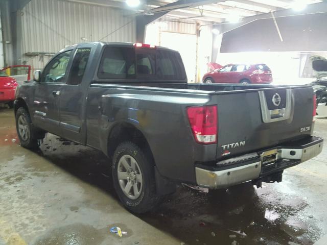 1N6AA06CX9N318532 - 2009 NISSAN TITAN XE GRAY photo 3