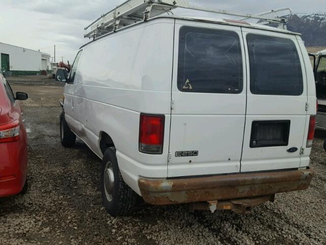 1FTNE24L9YHB47342 - 2000 FORD ECONOLINE WHITE photo 3