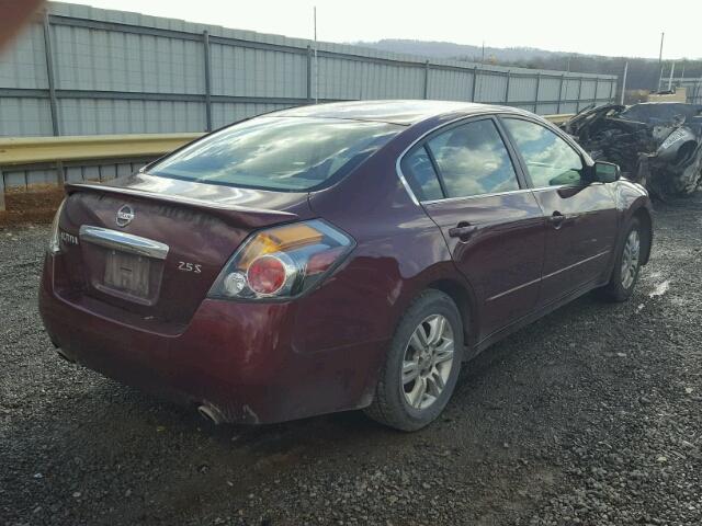 1N4AL2AP7CN510488 - 2012 NISSAN ALTIMA BAS MAROON photo 4