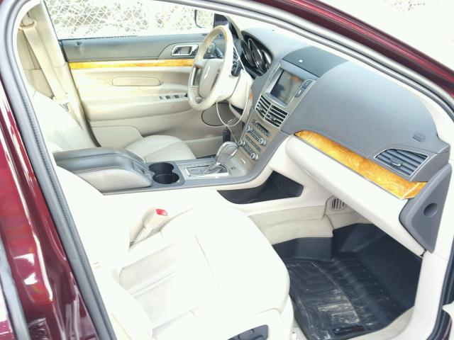 2LMHJ5AT3BBJ52510 - 2011 LINCOLN MKT BURGUNDY photo 5