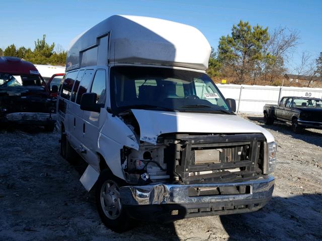 1FTSS3EL9CDA92536 - 2012 FORD ECONOLINE WHITE photo 1