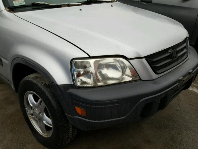 JHLRD1862WC044571 - 1998 HONDA CR-V EX SILVER photo 9