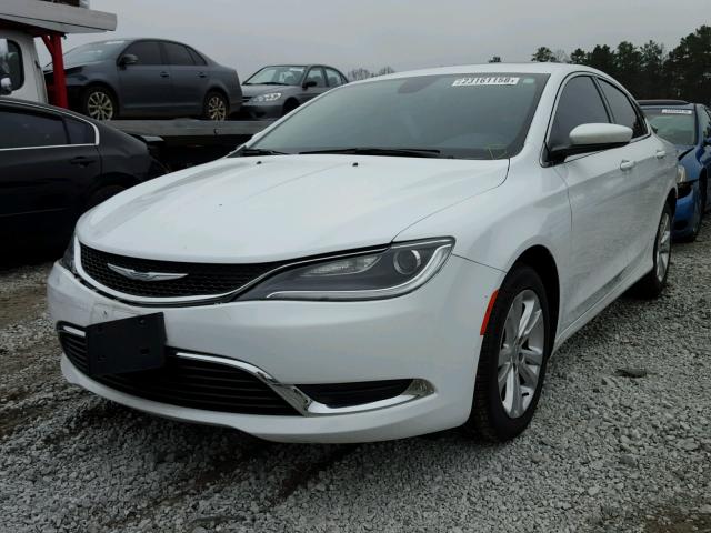 1C3CCCAB4FN740057 - 2015 CHRYSLER 200 LIMITE WHITE photo 2