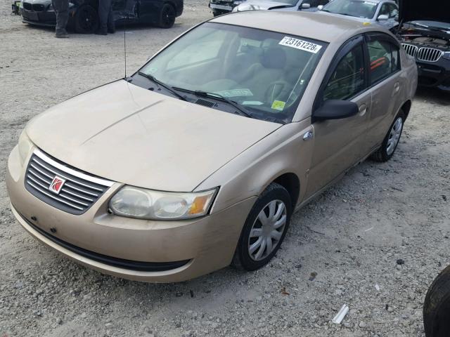 1G8AJ55F56Z123075 - 2006 SATURN ION LEVEL GOLD photo 2