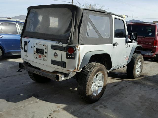1J4AA2D15BL527415 - 2011 JEEP WRANGLER S SILVER photo 4