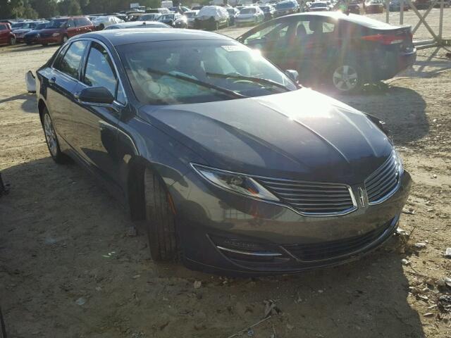 3LN6L2G95GR627042 - 2016 LINCOLN MKZ GRAY photo 1