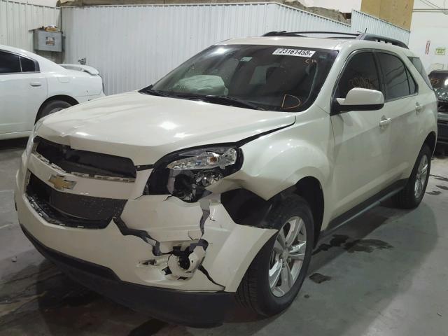 1GNALBEK2FZ129094 - 2015 CHEVROLET EQUINOX LT WHITE photo 2