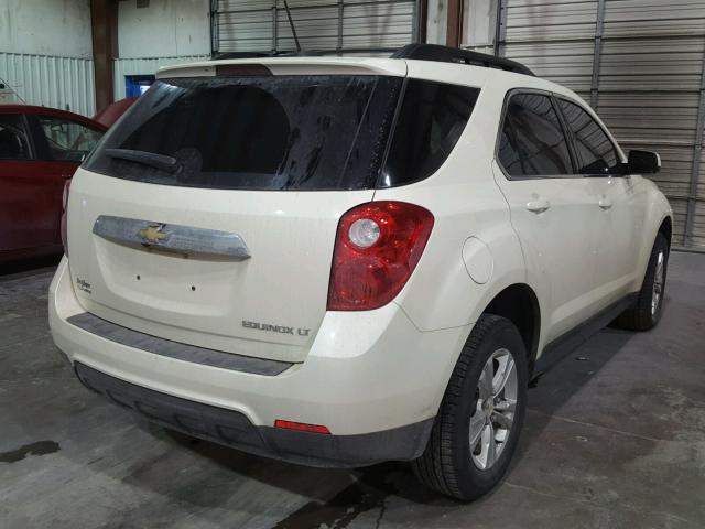 1GNALBEK2FZ129094 - 2015 CHEVROLET EQUINOX LT WHITE photo 4