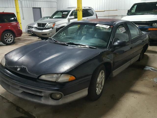 2B3ED56T7PH683900 - 1993 DODGE INTREPID E BLACK photo 2