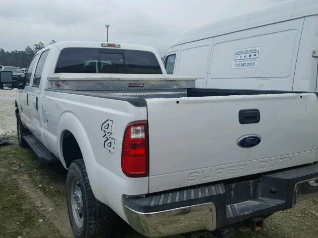 1FT7W3BT7CEB86634 - 2012 FORD F350 SUPER WHITE photo 3