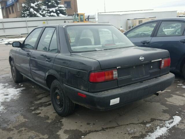 JN1EB31F0PU509399 - 1993 NISSAN SENTRA E BLACK photo 3