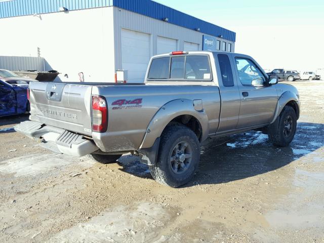 1N6ED26Y63C444311 - 2003 NISSAN FRONTIER K TAN photo 4