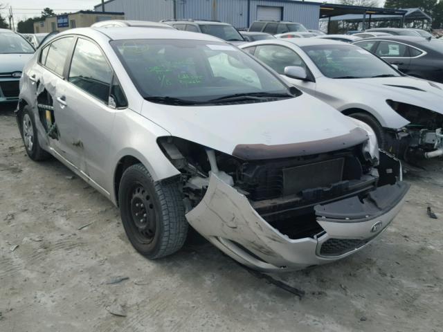 KNAFK4A63E5147595 - 2014 KIA FORTE LX 银色 照片 1