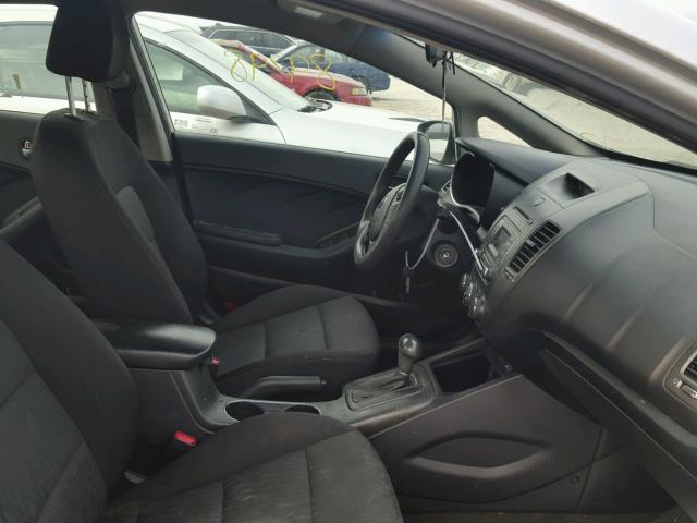 KNAFK4A63E5147595 - 2014 KIA FORTE LX 银色 照片 5