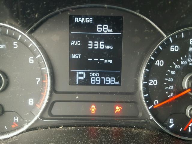 KNAFK4A63E5147595 - 2014 KIA FORTE LX 银色 照片 8