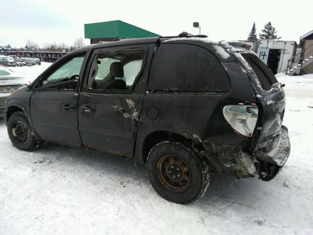 1D4GP25R25B418684 - 2005 DODGE CARAVAN SE BLACK photo 9